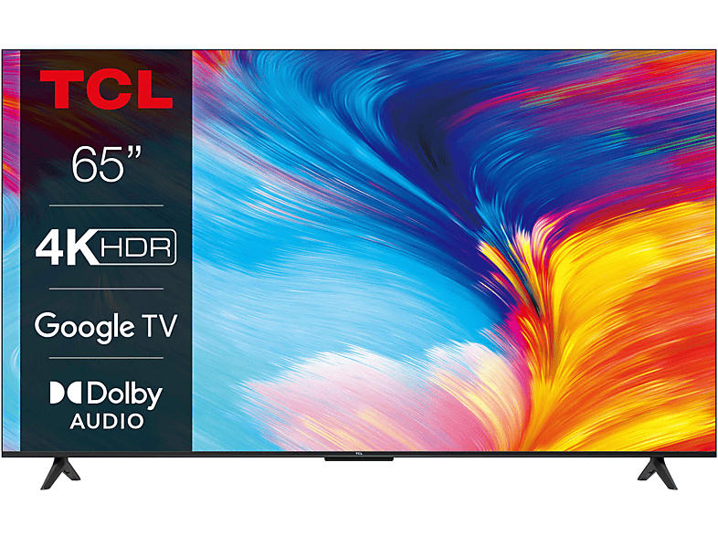 TCL 65P635 (LED-Fernseher, 165 cm/ 65 Zoll, 4K UHD, Android TV, Google Smart-TV, HDR10, Metallgehäuse); LED TV mit 5 Jahre Geräteschutz