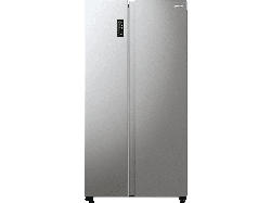 Gorenje NRR9185EAXL Advanced Line Side-by-Side, Kühl- und Gefrierkombination (550 l, E, 1786 mm hoch, No Frost (verminderte Eisbildung), Edelstahl)