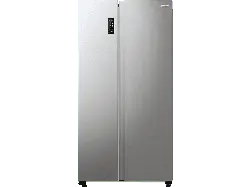 Gorenje NRR9185EAXL Advanced Line Side-by-Side, K&uuml;hl- und Gefrierkombination (550 l, E, 1786 mm hoch, No Frost (verminderte Eisbildung), Edelstahl)