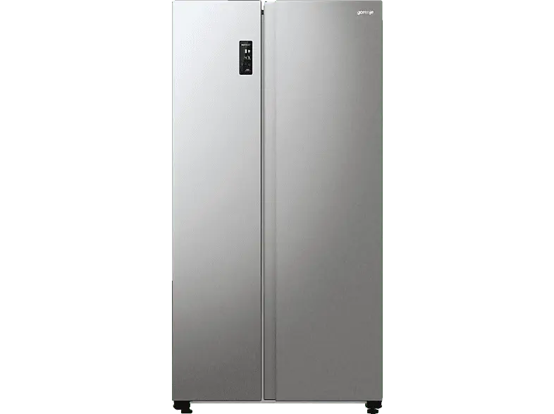 Gorenje NRR9185EAXL Advanced Line Side-by-Side, K&uuml;hl- und Gefrierkombination (550 l, E, 1786 mm hoch, No Frost (verminderte Eisbildung), Edelstahl)