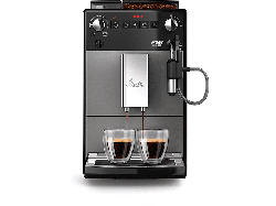 Melitta F27/0-100 Avanza Mystic Kaffeevollautomat (Schwarz, Silber, Stahl-Kegelmahlwerk)
