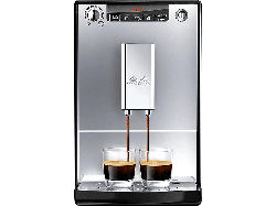 Melitta E 950-103 Caffeo Solo Kaffeevollautomat (Silber, Stahl-Kegelmahlwerk)