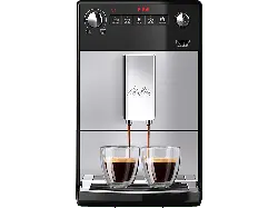 Melitta F 230-101 Kaffeevollautomat (Silber, Kegelstahlmahlwerk, 15 bar)