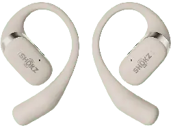 Shokz OpenFit Sport Kopfhörer, Beige