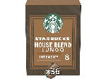 Starbucks Kaffeekapsel House Blend Lungo (36 Stk., Kompatibles System: Nespresso); Kaffeekapseln 36 Stück (für Nespresso®)