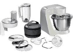 Bosch MUM58L20 Creation Line Küchenmaschine Mineral Grey (Rührschüsselkapazität: 3,9 l, 1000 Watt)