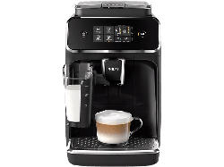 Philips EP2231/40 Serie 2200 Latte GO Kaffeevollautomat (Matt Schwarz, Keramikmahlwerk, 15 bar, integrierter Milchbehälter)