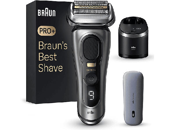 Braun Series 9 - 9575cc Elektrischer Herrenrasierer (Akkubetrieb, Noble Metal, Wet & Dry)