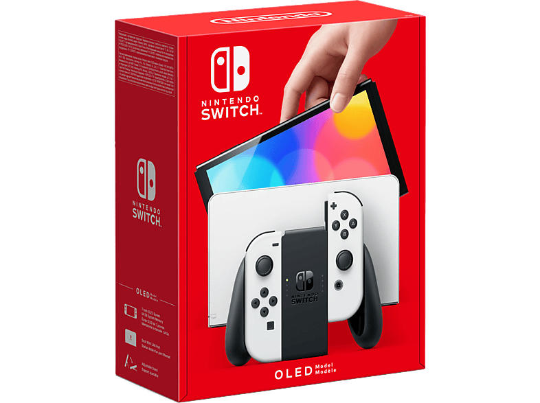 NINTENDO Switch Weiß (OLED Modell); Nintendo Switch OLED Modell----Spielekonsole