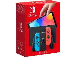 Nintendo Switch Neonrot/Neonblau (OLED Modell); Nintendo Switch OLED Modell----Spielekonsole