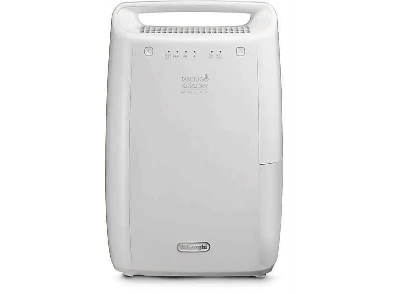 De'Longhi DEX 212SF Luftentfeuchter Weiß (300 Watt, Entfeuchterleistung: 12 l/d, 55 m²)