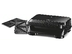 Braun Snack Maker 5 SM 5000 Sandwich schwarz Sandwichmaker, Rot, 800 Watt