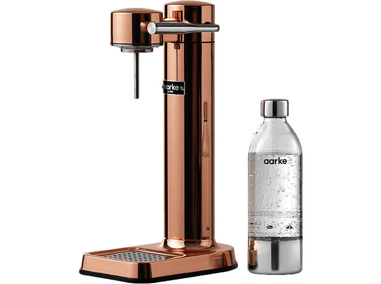 Aarke AAC3 Carbonator III Wassersprudler mit 1 Flasche, CO² Zylinder inklusive: Nein , Copper