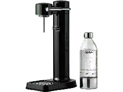 Aarke AAC3 Carbonator III Wassersprudler mit 1 Flasche , Black Chrome