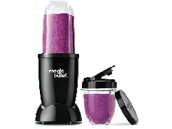 Nutri Bullet MBR06B Magic Bullet Smoothie-Maker (Schwarz, 200 Watt, 560 + 355 ml)