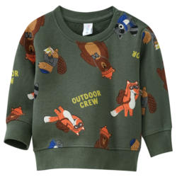 Baby Sweatshirt mit Allover-Print (Nur online)