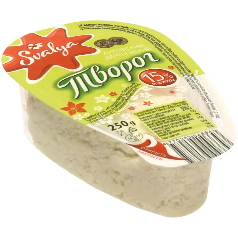 Tworog - K&ouml;rniger Frischk&auml;se Fettstufe 15% Fett i.Tr.