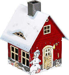 Dekorieren & Einrichten Metallräucherhaus "Wintermotiv"