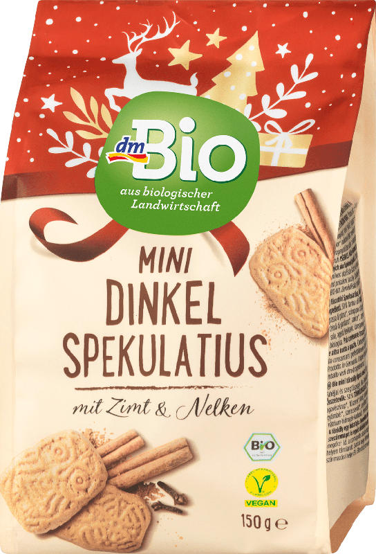 dmBio Mini Dinkel Spekulatius