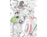 Hornbach Fototapete Vlies IADX4-061 Into Adventure Avengers Attack 4-tlg. 200 x 280 cm