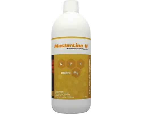 Aquariumpflanzendünger MasterLine II 1000 ml Makronährstoff Kombidünger
