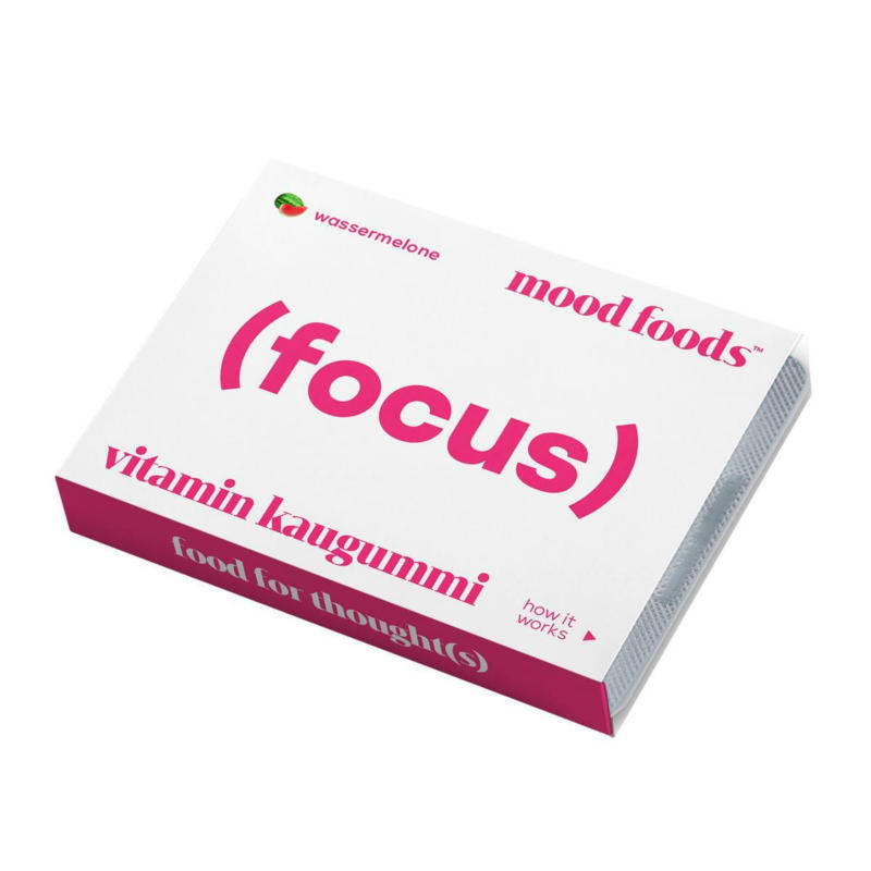 Mood Foods Focus Kaugummi
