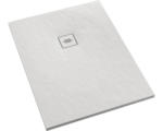 Hornbach Rechteck-Duschwanne Ottofond Nevis 100x120x3.5 cm weiß Strukturiert Matt