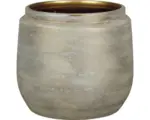 Hornbach Blumentopf Passion for Pottery Steinzeug 29 x 29 x 26 cm gold