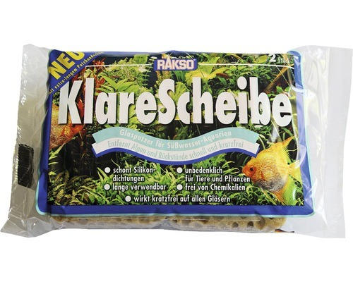 Reinigungsschwamm KlareScheibe, 2er Pack