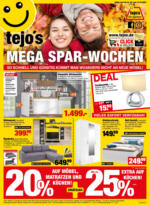 tejo`s SB Lagerverkauf WHV tejo`s - Mega Spar-Wochen - bis 14.10.2023