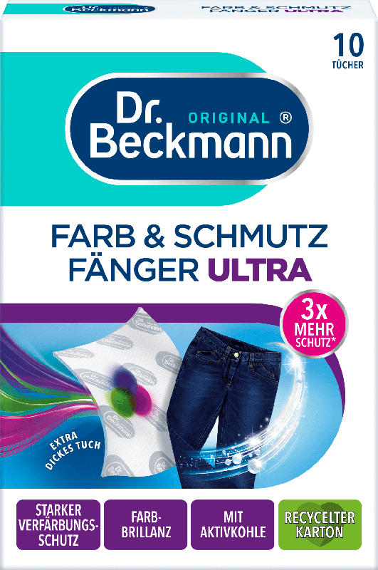 Dr. Beckmann Farb & Schmutz Fänger Verfärbungs-Schutz Ultra