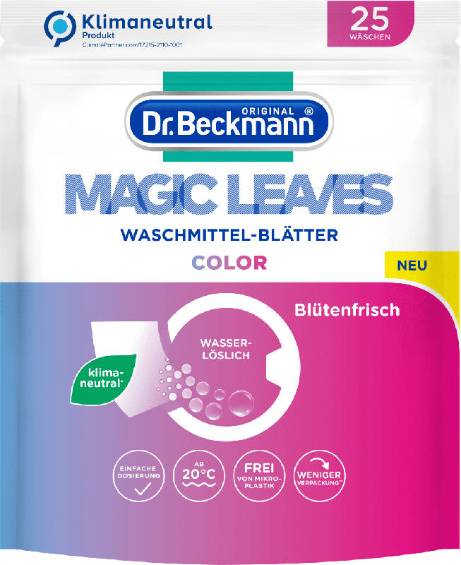 Dr. Beckmann Magic Leaves Color Waschmittel