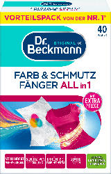 Dr. Beckmann Farb & Schmutz Fänger 3in1 Tücher Sparpack