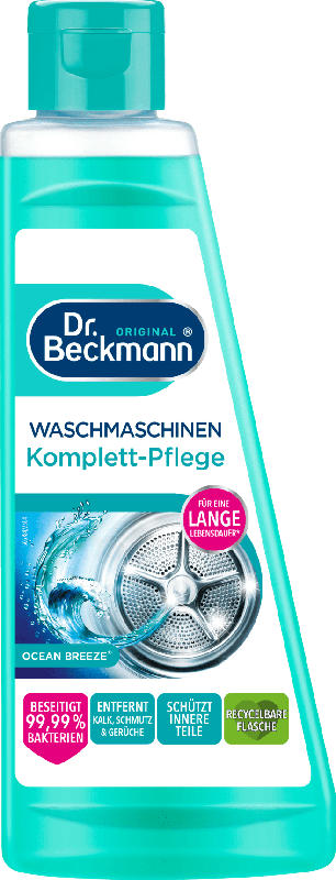 Dr. Beckmann Waschmaschinen Komplett-Pflege