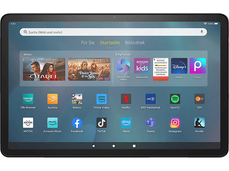 Amazon Fire Max 11 64GB, mit Werbung, Grau; Tablet