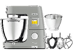 Kenwood KWL 90.004 SI Titanium Chef Patissier XL Solo Küchenmaschine Silber (Rührschüsselkapazität: 7 l, 1400 Watt)