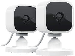 blink Mini Indoor Kamera, 2er-Set weiß (B07X7CQBJP); Überwachungskamera
