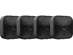 BLink 53-024851, 3. Generation/2020 Überwachungskamera inkl. Sync-Modul 2 (Anzahl Kameras: 4, für Außen, Nachtsichtfunktion, Akkubetrieb, Schwarz)