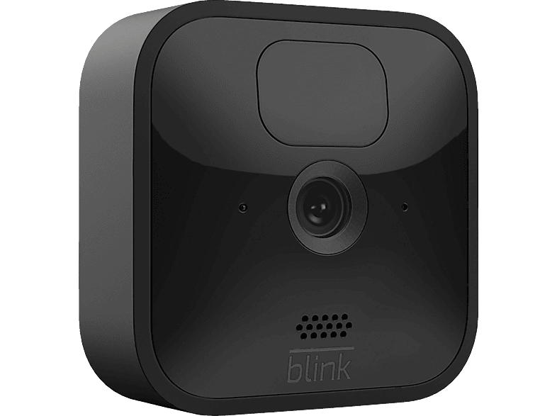 blink Outdoor Kamera, 3. Generation/2020, Set inkl. Sync-Modul 2, Schwarz (53-024848); Überwachungskamera