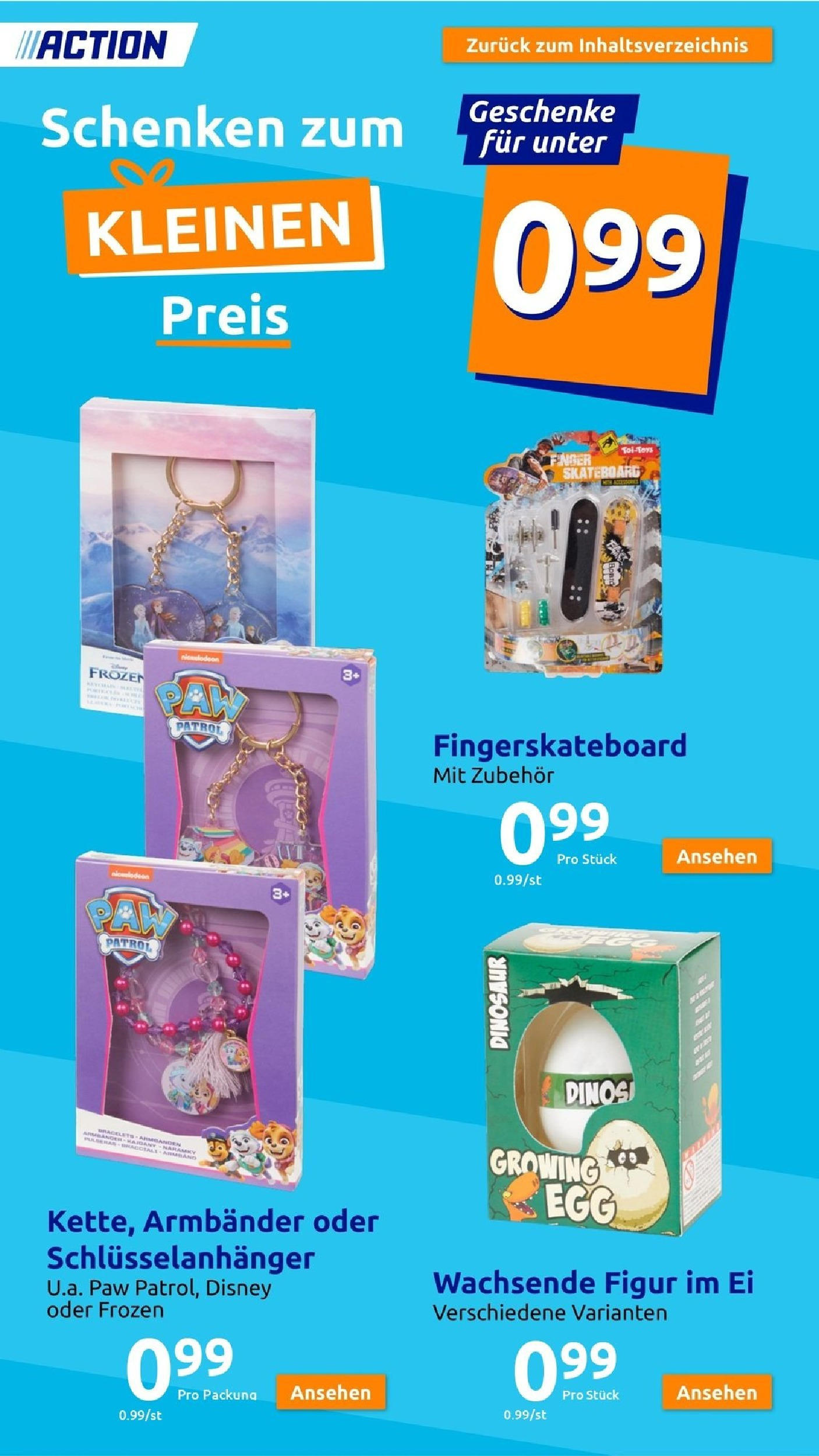 Action Kleine Preise, große Freude (25.10.2023) Aktuelle Angebote