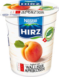 Yogurt Albicocche del Vallese Hirz, 4 x 180 g