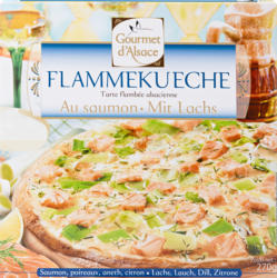 Gourmet d’Alsace Elsässer Flammekueche mit Lachs, 270 g