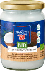 Olio vergine di cocco Le Dragon , spremuto a freddo, bio, 500 ml