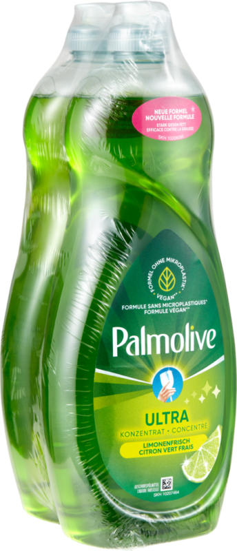 Detersivo ultra-concentrato Freschezza al limone Palmolive, 2 x 750 ml