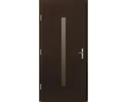 Haustür Tavira Kiefer lackiert nussbaum 1000x2000 mm DIN links