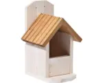 Hornbach Eichhörnchen Futterstelle dobar 19 x 19 cm braun holz weiß