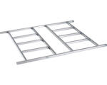 Hornbach Fundament zu Pultdach-Haus 012882 216 x 116 x 3 cm