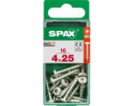 Hornbach Spax Universalschraube Torx T20, Halbrundkopf, 4x25 mm, 16 Stück