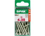 Hornbach Spax Universalschraube Torx T20, Halbrundkopf, 4x35 mm, 16 Stück