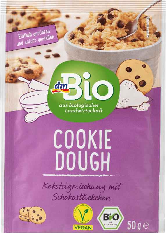 dmBio Keksteigmischung Cookie Dough, vegan